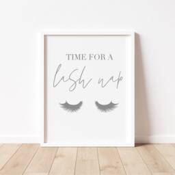 Lash Nap Salon Print - Beautician Wall Art - thumbnail 2