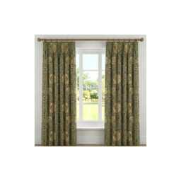 Custom Made William Morris Pimpernel Earth Blackout/Lining Curtains Pinch /Triple Pleat