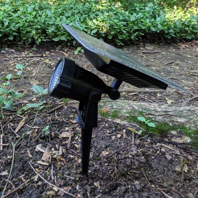 Aspen Floodlight Shade Solar?? Solar Light Provides Dusk To Dawn Illumination in Shade Or Sun - image 1
