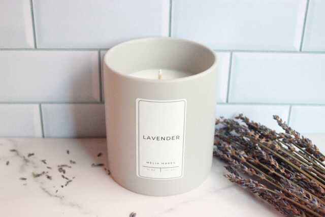 Lavender Soy Wax Candle - image 1