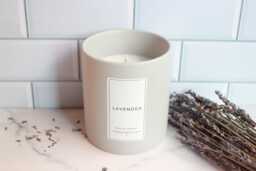 Lavender Soy Wax Candle - thumbnail 1