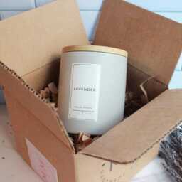 Lavender Soy Wax Candle - thumbnail 4