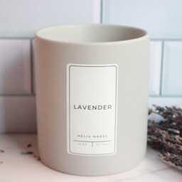 Lavender Soy Wax Candle - thumbnail 3
