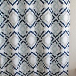 "Pair 25 Or 50"" Wide Premier Print Winston Print Rod Pocket Panels Drapes Cafe Curtain 24 48 63 72 84 96 108 120" - thumbnail 4