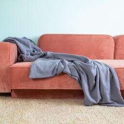 Luxurious Muslin Bedspread - Lightweight Cotton Summer Blanket - thumbnail 3