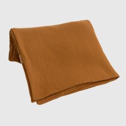 Luxurious Muslin Bedspread - Lightweight Cotton Summer Blanket - thumbnail 1