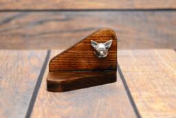 Chihuahua - Wooden Candlestick With Dog, Souvenir, Decoration, Limited Edition, Collection - thumbnail 1