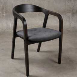 Dining Chair, Wood Accent For Room, Patio, Terrace, Bedroom & Lounge, Mid Century - thumbnail 2