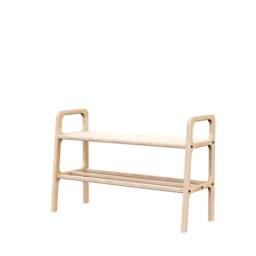 Entryway Bench, Shoe Storage, Handmade Furniture, Storage Wood Mid Century Modern, Walnut Bench - thumbnail 4