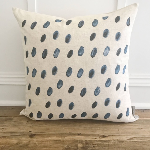 Indigo Pillow Cover - Design 3