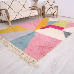 Moroccan Rug, Beni Ouarain 5x8 Ft, Fabulous Berber Rug - thumbnail 2