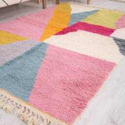 Moroccan Rug, Beni Ouarain 5x8 Ft, Fabulous Berber Rug - thumbnail 3