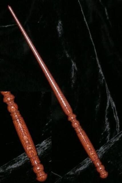 Lacewood Magic Wand Good News - Divination Fate, Pagan, Wicca, Wizard, Fairy, Druid, Pottermore, Handmade - image 1