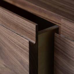Konk ??? Boonk Chest Of Drawers Bespoke Sizes Available Solid Walnut Drawers, Bedroom Dresser, Side Cabinet With Storage - thumbnail 4