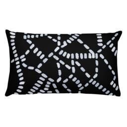 Black & White Accent Pillow Modern Home Decor