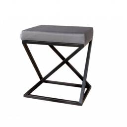 Kabi Modern Stool/Seat in The Hall Unique Look Strong Metal Frame Hand Made Poland - thumbnail 2