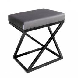 Kabi Modern Stool/Seat in The Hall Unique Look Strong Metal Frame Hand Made Poland - thumbnail 3