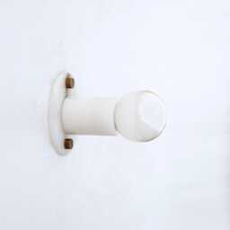 Bathroom Vanity, Wall Sconce/Flush Mount Ceiling Light, Alabaster Sconce Light With White Glass Shade, Ul Listed, No. 0489 - thumbnail 2