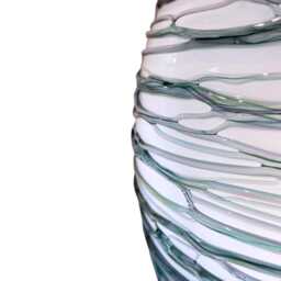 Blue/Green Hand Blown Glass Pendant Light - Stella Style Ready-Made - thumbnail 2