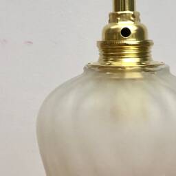 Vintage Glass Tulip Lamp - thumbnail 3