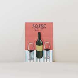 Olivia Dean Inspired Lyric Print - Magic in The Wine, Music Room Decor - thumbnail 1