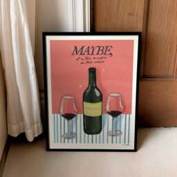 Olivia Dean Inspired Lyric Print - Magic in The Wine, Music Room Decor - thumbnail 3
