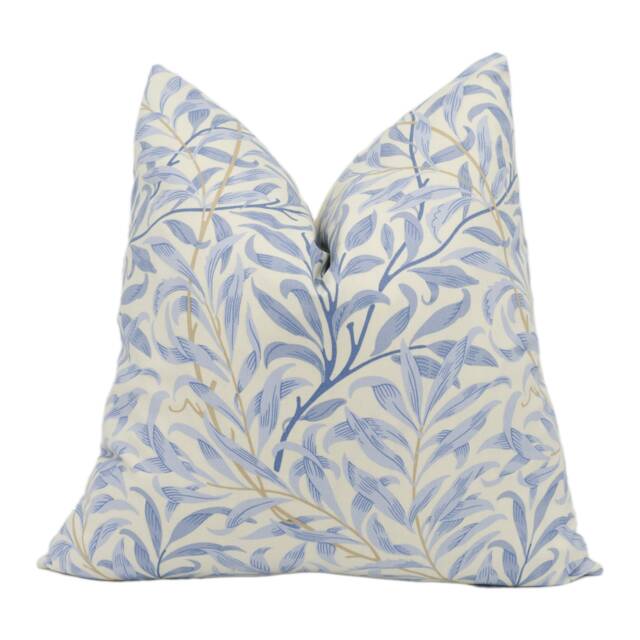 William Morris - Willow Boughs China Blue/Cream Cushion Cover Throw Pillow Designer Home D??cor - image 1