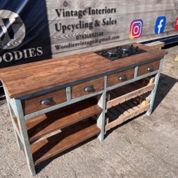 Integrated Hob Kitchen Island - thumbnail 3