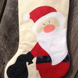 Personalized Christmas Stocking - Santa Stockings Large Children - thumbnail 2