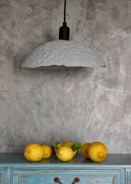 Paper Mache Lamp Kiran - image 1
