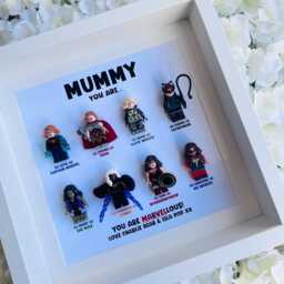 Mum Mummy Hero Gift Frame - 8M Mother's Day, Christmas, Auntie, Grandma Nanny Unique Personalised Customised Gift - thumbnail 3