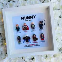 Mum Mummy Hero Gift Frame - 8M Mother's Day, Christmas, Auntie, Grandma Nanny Unique Personalised Customised Gift - thumbnail 2