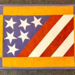 "Americana Wall Hanging Or Placemat 20"" X 14" - thumbnail 2
