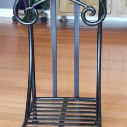 Wrought Iron Painted Tile Pepper Table - thumbnail 2