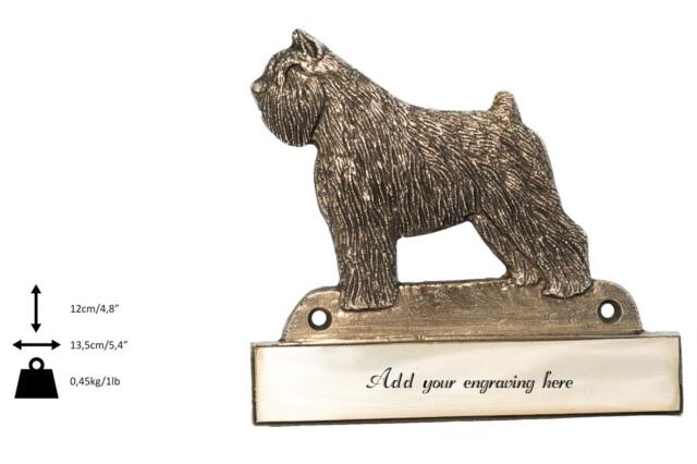 Bouvier Des Flandres, Dog Plaque, Can Be Engraved, Limited Edition, Artdog - image 1