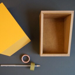 Collection Box, Box With Lid in Different Colors, Empty, For Collecting, Slanted Lid, Index Card Box, Sperlingb.design - thumbnail 2