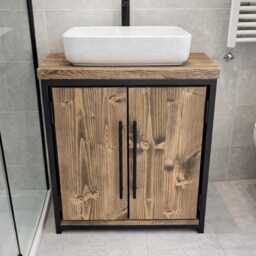 Bathroom Vanity Unit Storage Handmade - thumbnail 2