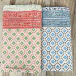 Handmade Floral Jaipuri Dohar Reversible Cotton Bedspread - thumbnail 4
