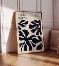 Henri Matisse Poster, Decor, Floral Wall Art, Boho Botanical Abstract Print, Bedroom Art - thumbnail 1
