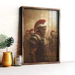 Modern Roman Centurion Poster Alternative History Art Print - thumbnail 2