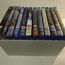 Blu-Ray Cases Tray - Holds 12 in A 1x12 Layout Storage/Holder/Stand/Rack/Box - thumbnail 2