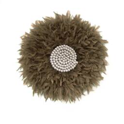Juju Volcanic Brown, Wall Decoration, Hat Feathers, Jujus, Hats Stone, Home Decoration - Juju Volcanic - thumbnail 1