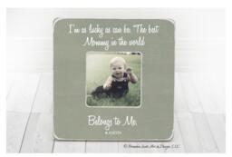 Mothers Day Gift For Mom, Mom Frame, Mother Gift, Personalized Picture Frame From Son Daughter, Best Holiday - thumbnail 1