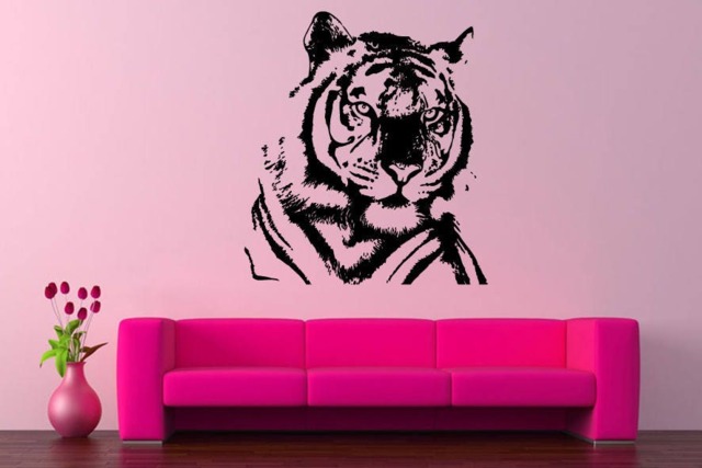 Tiger Decals, Stickers For Bedroom, Home Stickers, Animals Decor, Wall Art Decals Bedroom Decoration - image 1