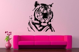 Tiger Decals, Stickers For Bedroom, Home Stickers, Animals Decor, Wall Art Decals Bedroom Decoration - thumbnail 1
