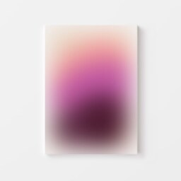 Interstellar Pink Aura Art Print, Gradient Art, Poster, Modern Wall Trendy Colorful Berry Home Decor - thumbnail 3