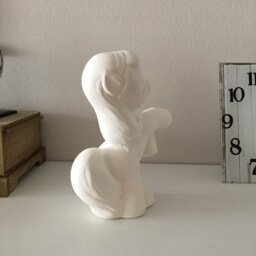 Ceramic Bisque Pony Miniature, Ready To Paint, Handmade Ceramics, Gift Idea, For Kids, Pottery, Figurines Mini Horse - thumbnail 3