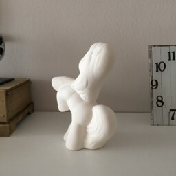 Ceramic Bisque Pony Miniature, Ready To Paint, Handmade Ceramics, Gift Idea, For Kids, Pottery, Figurines Mini Horse - thumbnail 2