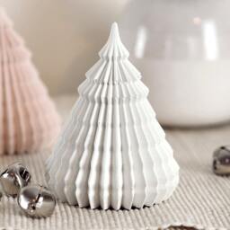 Concrete Origami Christmas Tree Minimalist Winter Decor - thumbnail 3
