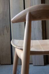 Modern Solid Wood Pinna Dining Chair